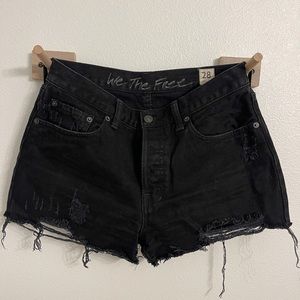 Free People Denim Shorts